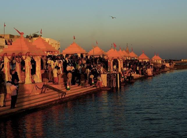 Triveni Sangam pilgrimage destination in Somnath